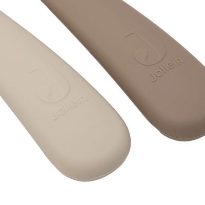 Jollein Siliconen Lepeltje - 2 Stuks - Natural Shades