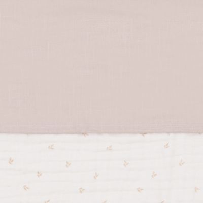 Jollein Ledikantlaken Slub Nougat 120 x 150 cm