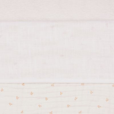 Jollein Wieglaken Slub Ivory 75 x 100 cm
