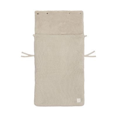 Jollein Sprinkle Knit Voetenzak - Groep 0+ 3/5 Punts Gordel - Sand Jollein Sprinkle Knit Voetenzak - Groep 0+ 3/5 Punts Gordel - Sand