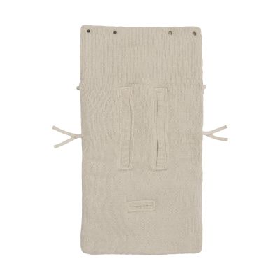 Jollein Sprinkle Knit Voetenzak - Groep 0+ 3/5 Punts Gordel - Sand Jollein Sprinkle Knit Voetenzak - Groep 0+ 3/5 Punts Gordel - Sand