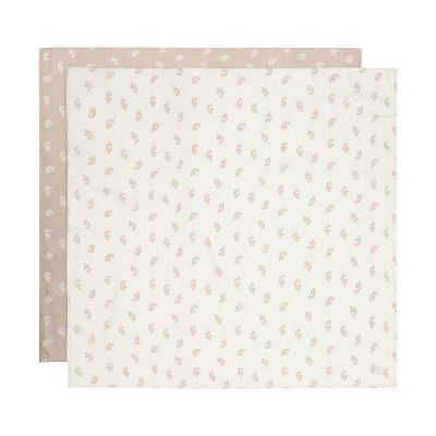 Jollein Multidoek Hydrofiel Twig Wild Rose 115 x 115 cm 2-Pack