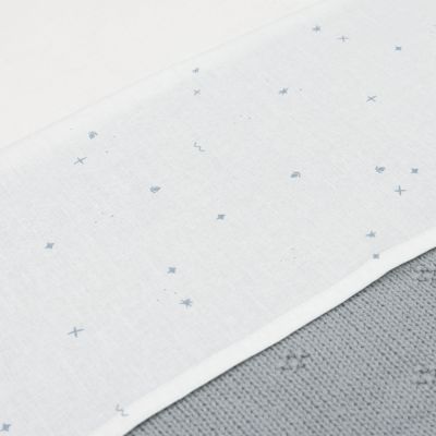 Jollein Twinkling Ledikantlaken - 120 x 150 cm - Sea Green