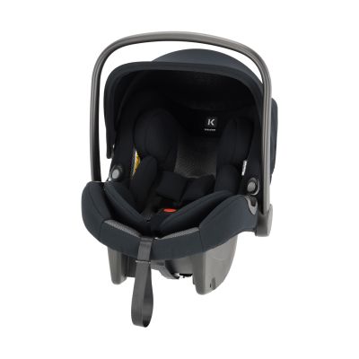 Qute Q-Rider Plus Kinderwagen - Midnight Black | Kidsriver Curve Autostoel - Black | Kidsriver Isofix Base