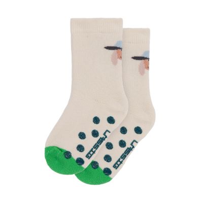 Laessig Anti‑Slip Sokken GOTS 2 pcs Dog - Maat 23‑26 Laessig Anti‑Slip Sokken GOTS 2 pcs Dog - Maat 23‑26