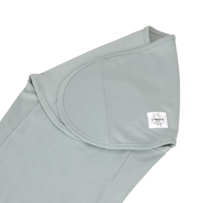 Lässig Cozy Swaddle Bag GOTS - Granite Green - 0-3 Maanden