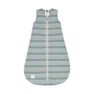 Lässig Zomerslaapzak - Maat 50/56 - Tencel - Striped Granite Green Lässig Zomerslaapzak - Maat 50/56 - Tencel - Striped Granite Green