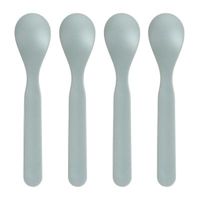 Lässig Tiny Team Dog Lepels - 4 Stuks - PP/Cellulose - Blauw Lässig Tiny Team Dog Lepels - 4 Stuks - PP/Cellulose - Blauw