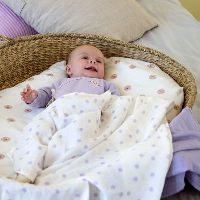 Lässig Tiny Team Swaddle - 3 Stuks - 80 x 80 cm - Heavenly Soft - Pastel Lilac Lässig Tiny Team Swaddle - 3 Stuks - 80 x 80 cm - Heavenly Soft - Pastel Lilac