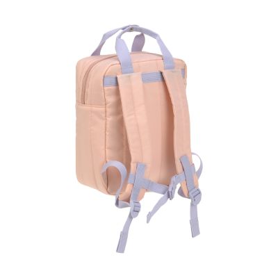 Laessig Mini Square Little Gang Backpack - Cherry Peach