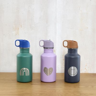 Lässig Fles RVS Little Gang Rainbow Green Lässig Fles RVS Little Gang Rainbow Green