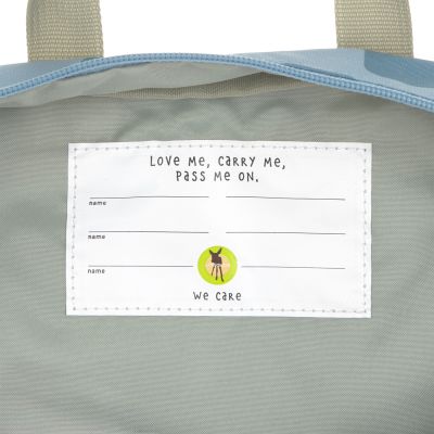 Lässig Rugzak Mini Square - Pattern Party - Blue Lässig Rugzak Mini Square - Pattern Party - Blue