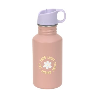 Lässig Drinkfles RVS - Pattern Party - 500 ml - Rose/Lilac Lässig Drinkfles RVS - Pattern Party - 500 ml - Rose/Lilac