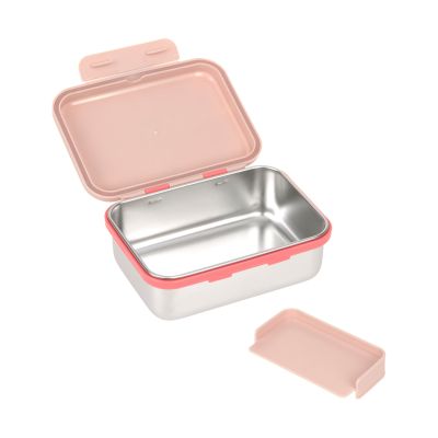 Lässig Lunchbox Stainless Steel - Sunny Explorer - Rose/Pink