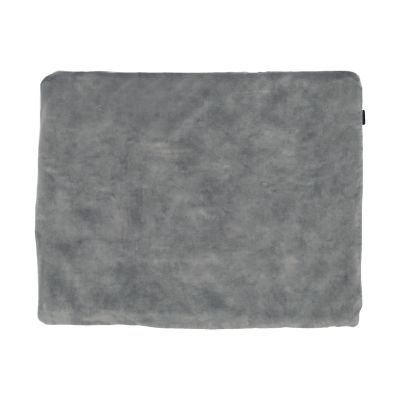 Kidsmill parkmatras Hoes - Velours - 80 x 100 - Steel