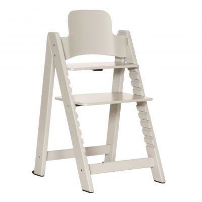 Kidsmill Up! Kinderstoel Incl. Kunststof Babyset Zwart - Beuken Oatmeal