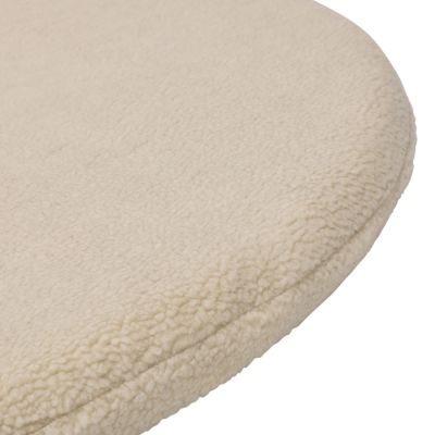 Kidsmill Boxmatras Hoes Rond Sheep Beige 90 doorsnede