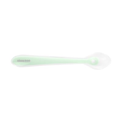 Kikkaboo Lepel Siliconen Mint