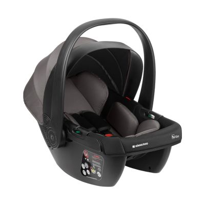 Kikkaboo Modena Kinderwagen 3-in-1 - Donkergrijs
