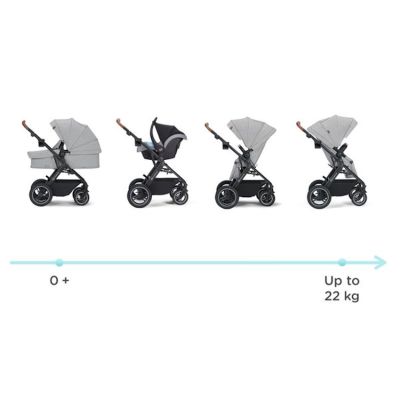Kinderkraft B-Tour 3 in 1 Light Grey Kinderkraft B-Tour 3 in 1 Light Grey