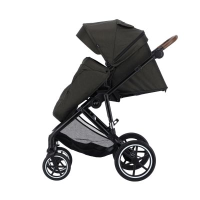Puck Kinderwagen 3-in-1 Carl Donkergroen