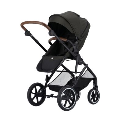 Puck Kinderwagen 3-in-1 Carl Donkergroen