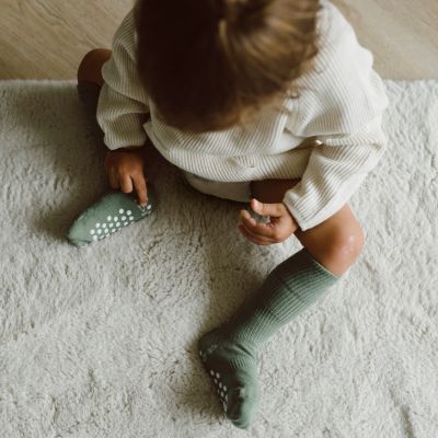 KipKep Blijf-Sokjes - 18-24 Mnd - Antislip - 1-Pack - Calming Green KipKep Blijf-Sokjes - 18-24 Mnd - Antislip - 1-Pack - Calming Green