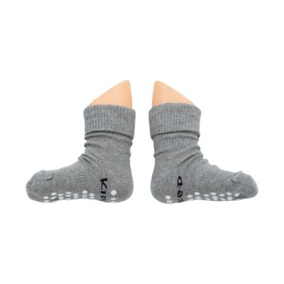 KipKep Blijf-Sokjes - 18-24 Mnd - Antislip - 1-Pack - Grey
