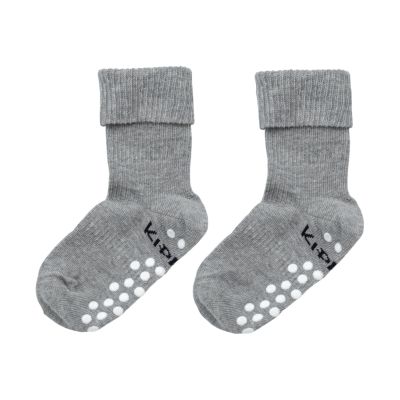 KipKep Blijf-Sokjes - 18-24 Mnd - Antislip - 1-Pack - Grey