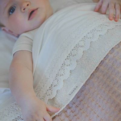 Koeka Ledikantlaken Crochet Warm White
