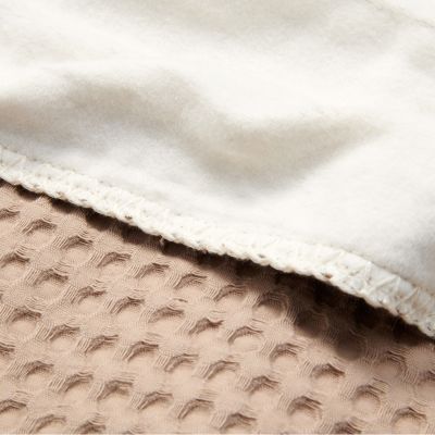 Koeka Wiegdeken Cotton Fleece Wafel Amsterdam Caffe 75 x 100 cm Koeka Wiegdeken Cotton Fleece Wafel Amsterdam Caffe 75 x 100 cm