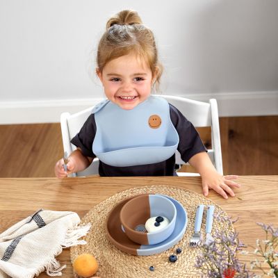 Lässig Happy Rascals Smile Kom - Silicone - Sky Blue