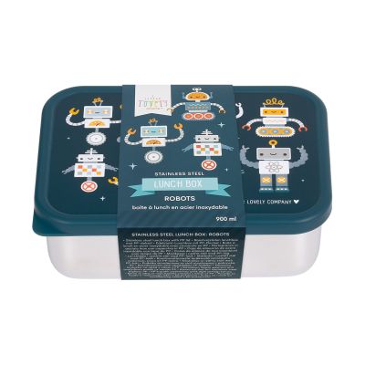 A Little Lovely Company RVS Lunch Box