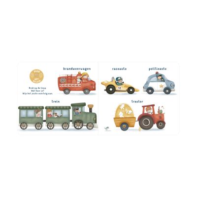 Little Dutch Mijn Geluidenboek - Voertuigen