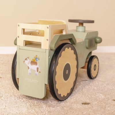Little Dutch Houten 4-Wieler Tractor Little Farm FSC