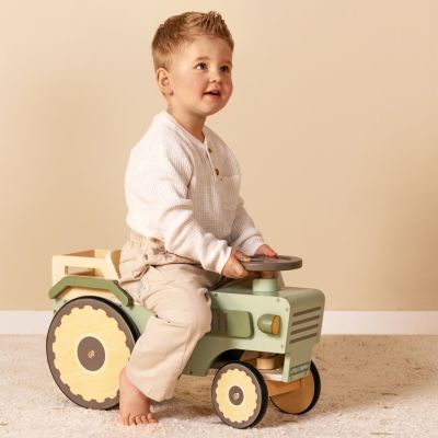 Little Dutch Houten 4-Wieler Tractor Little Farm FSC