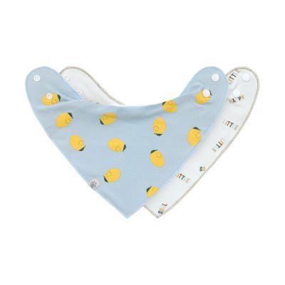 Lässig Bandana Slabbetjes Happy Fruits Lemon – 2 stuks