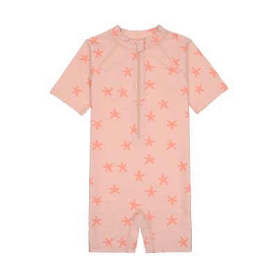 Lässig UV Zwempak Korte Mouw - Starfish - Peach