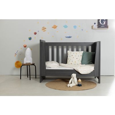 Interbaby Meegroeibed 60 x 120 Incl. Bedbankzijde en 1 Persoons Zijdes Austin