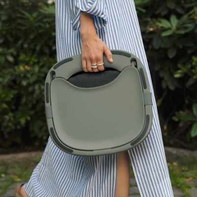 Hannie Draagbare Kinderstoel – Sage Green