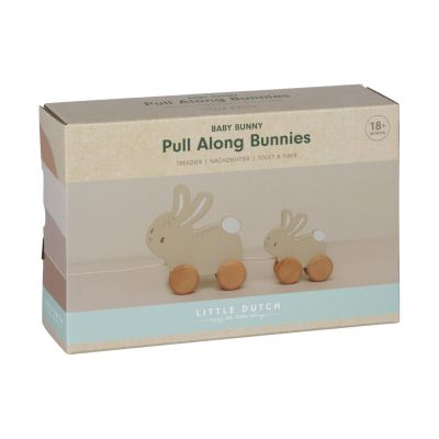 Little Dutch Trekdier Konijnen Baby Bunny FSC