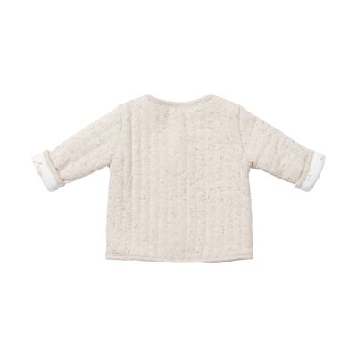 Little Dutch Jasje Reversible Baby Bunny/Nappy Sand 68