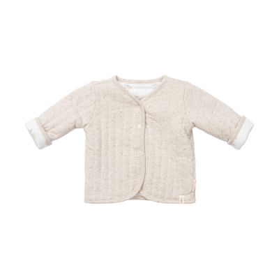 Little Dutch Jasje Reversible Baby Bunny/Nappy Sand 62