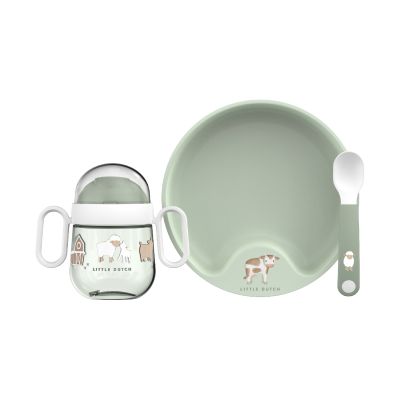 Mepal Babyservies Set Mio Little Farm 3-delig