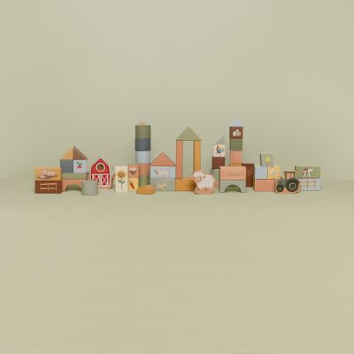 Tiamo Little Dutch Bouwblokken Little Farm FSC