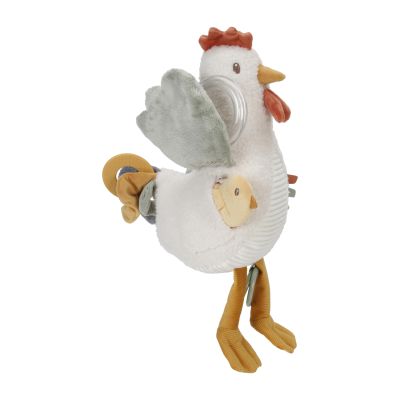 Little Dutch Activiteitenknuffel Kip Little Farm 25 cm