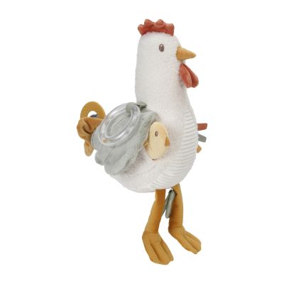 Little Dutch Activiteitenknuffel Kip Little Farm 25 cm