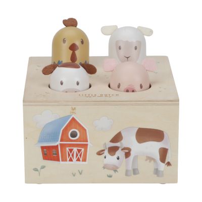 Little Dutch Pop Up Toy Little Farm FSC