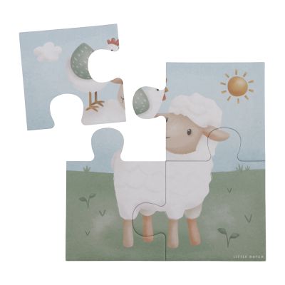 Little Dutch Puzzel 4-in-1 Little Farm FSC