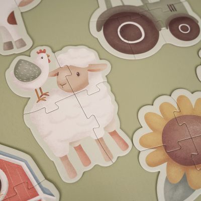 Little Dutch Puzzel 6-in-1 Little Farm FSC